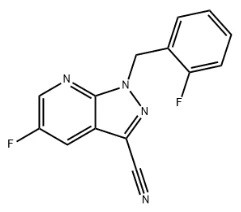 5 - fluoro-1- (2-fluorobencyl) -1h-pirazolo [3,4-b] piridina-3-carbonitrile CAS No.:1350653-26-7